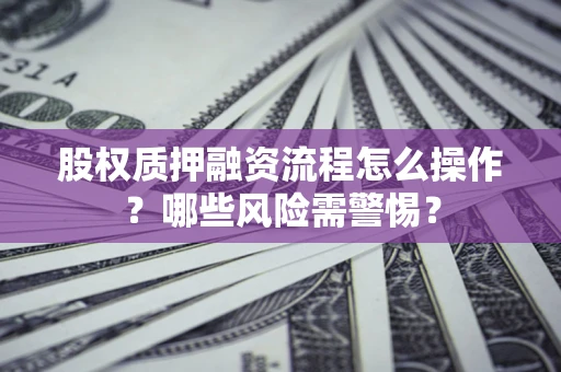 北京股权质押融资流程怎么操作？哪些风险需警惕？