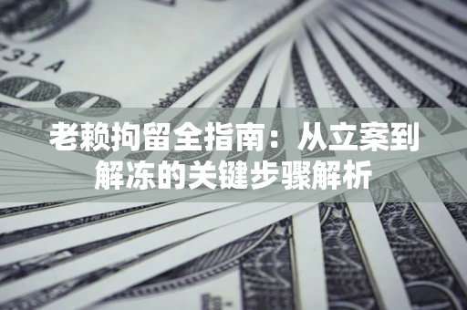北京老赖拘留全指南：从立案到解冻的关键步骤解析